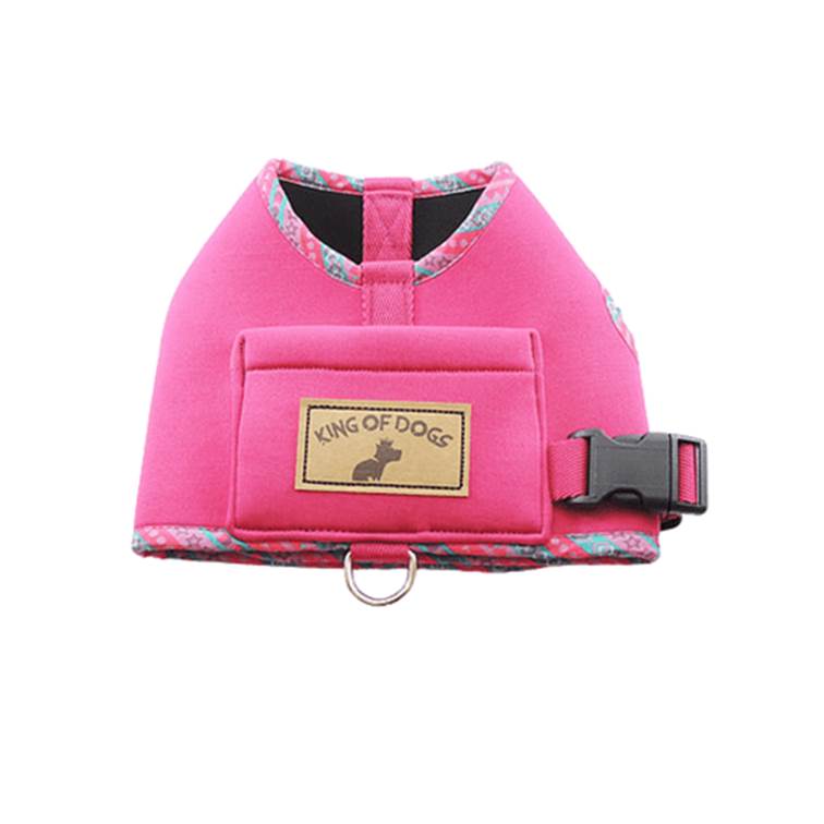 Peitoral Hug King Of Dogs Arabesco Pink P