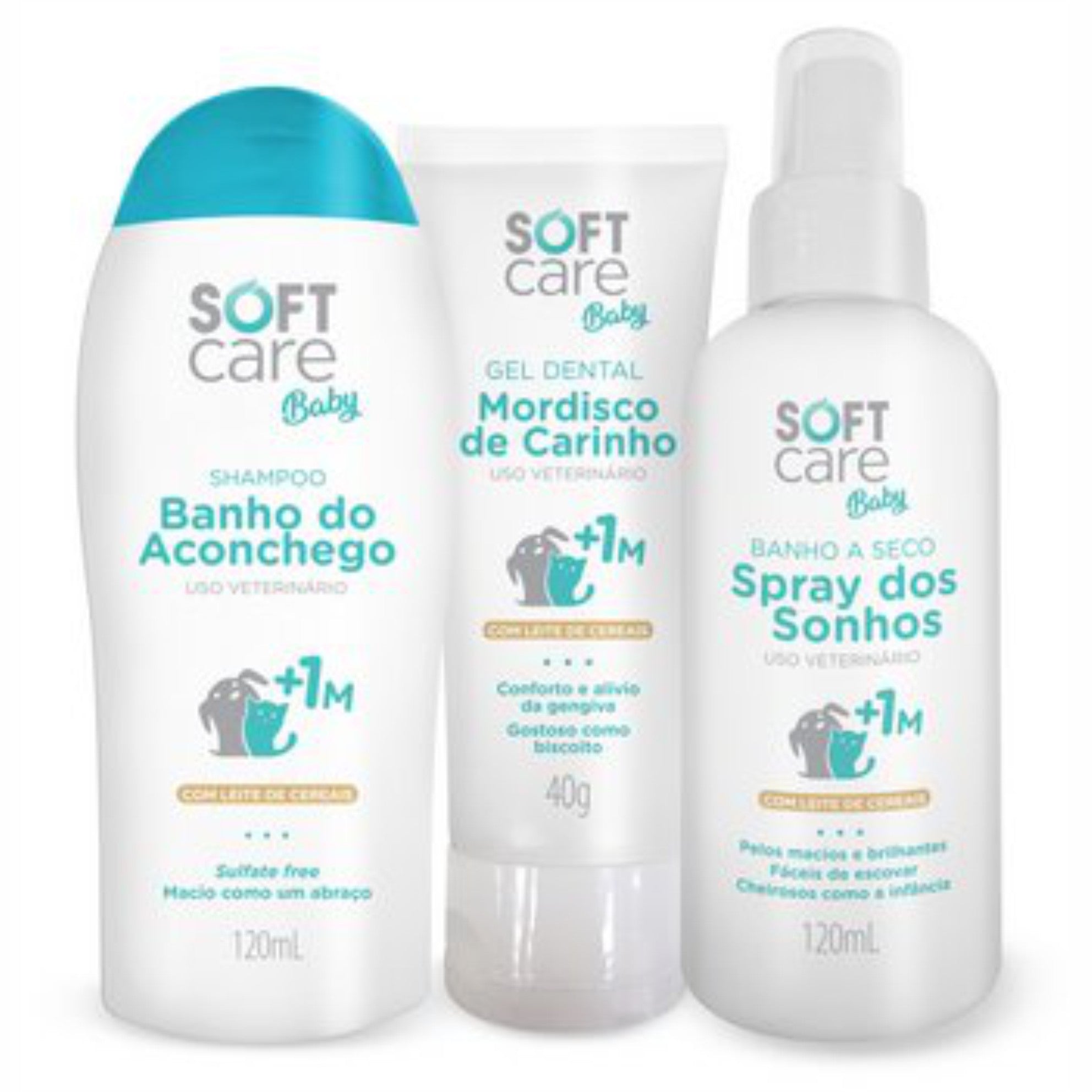 Kit Soft Care Baby para Cães e Gatos