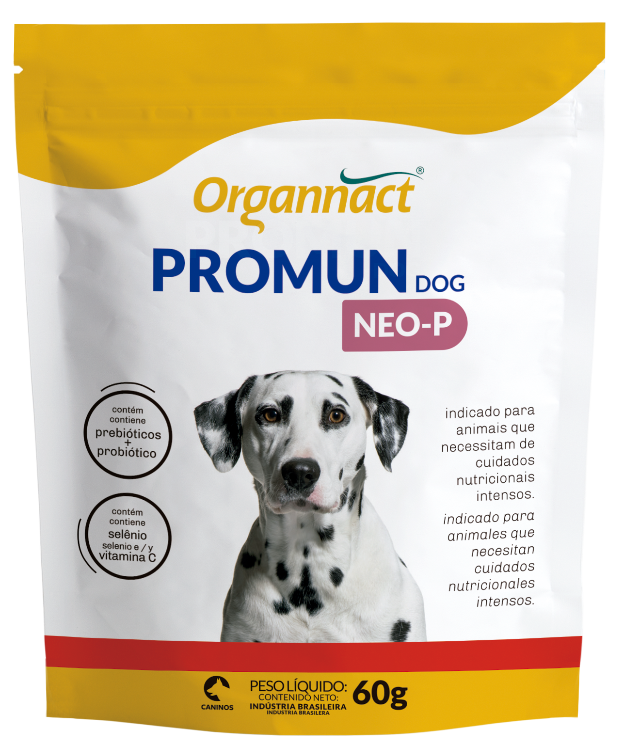 Suplemento Organnact Promun Dog Neo P 60g