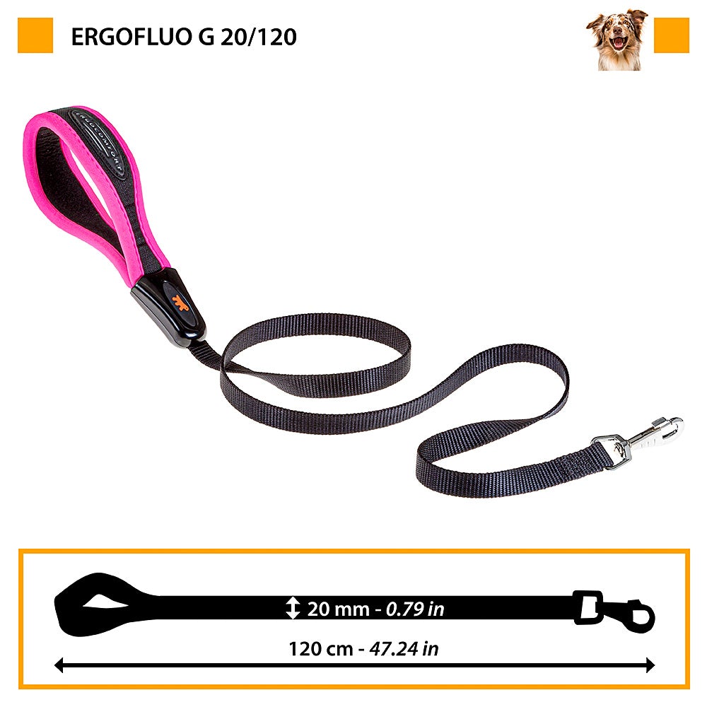 Guia Ferplast Ergofluo G20/120 Rosa