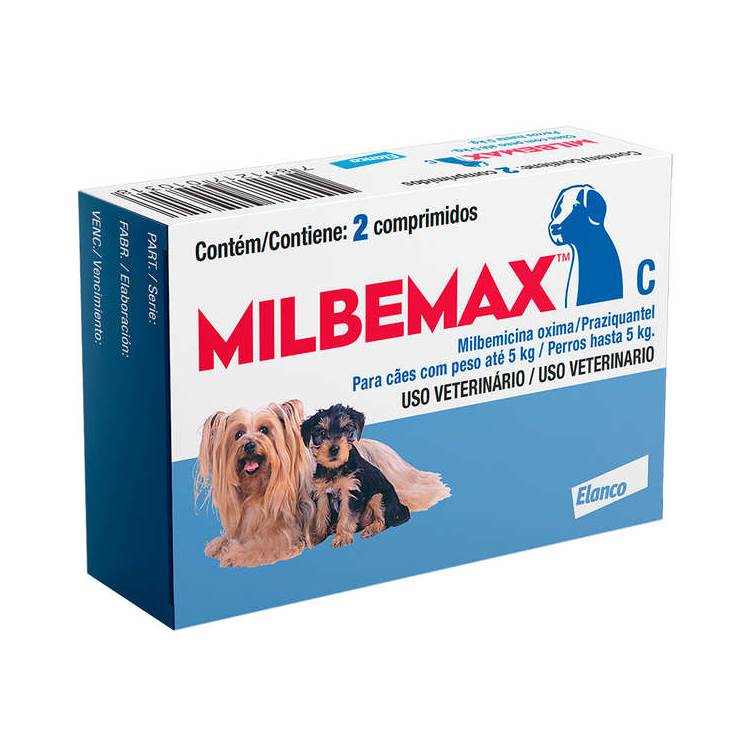 Milbemax C para Cachorros até 5kg