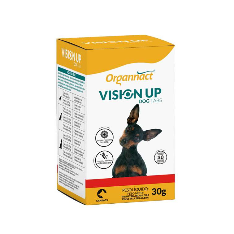 Vision Up Dog Tabs Organnact 30g