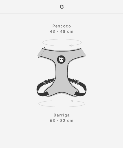 Peitoral para Cachorros Zee.Dog Air Mesh Ajustável Honey G