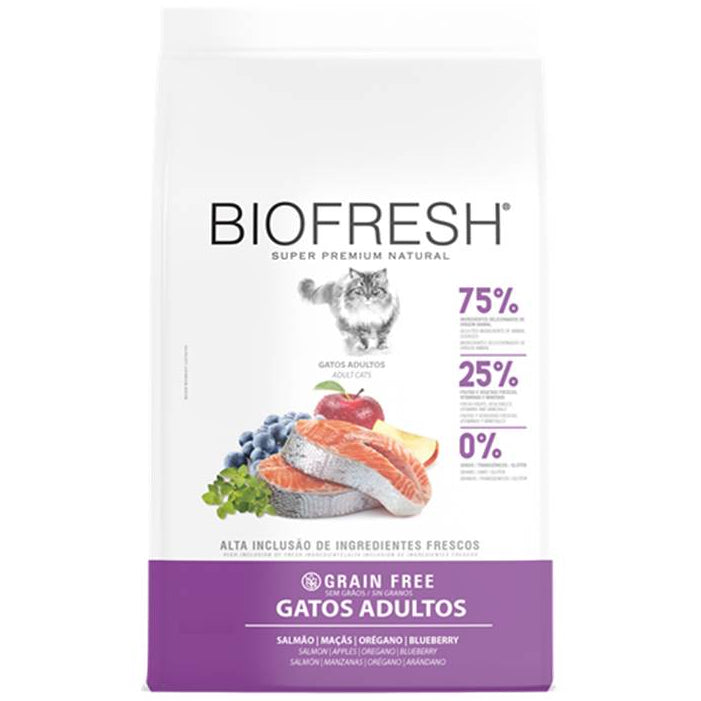 Ração Biofresh Gatos Adultos Salmão 7,5kg