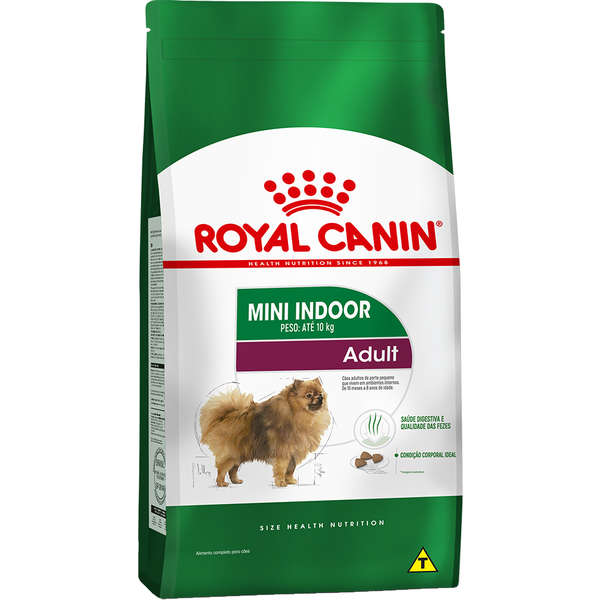 Ração Royal Canin Mini Indoor Adult Cães 7,5kg