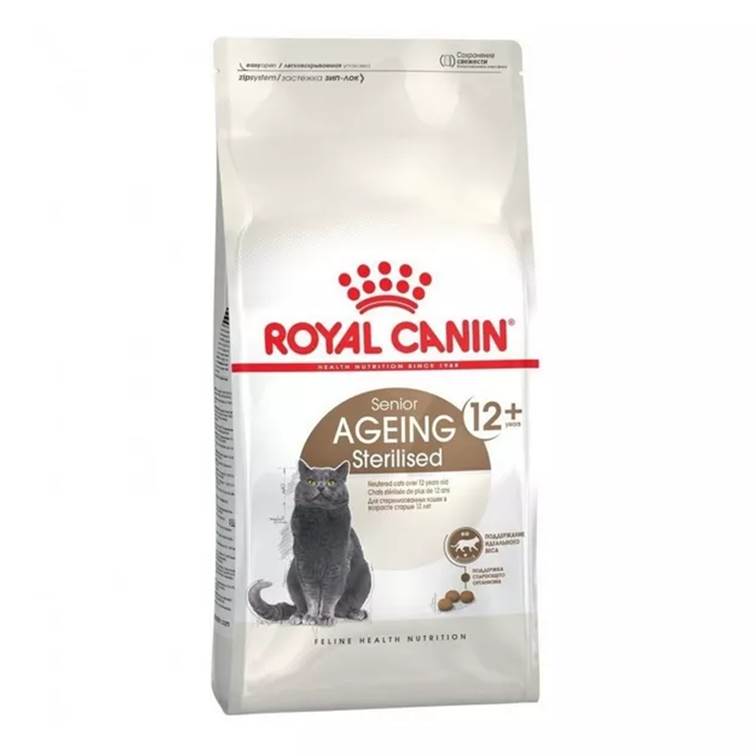 Ração Royal Canin Sterilised 12+ Gatos 4kg