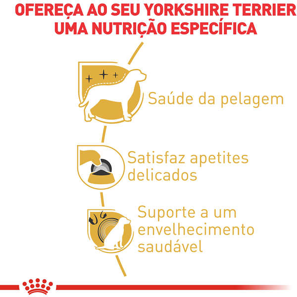 Ração Royal Canin Yorkshire Terrier Adulto 1kg