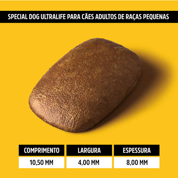 Ração Special Dog Ultralife Cães Raças Pequenas Adulto Frango 10,1kg