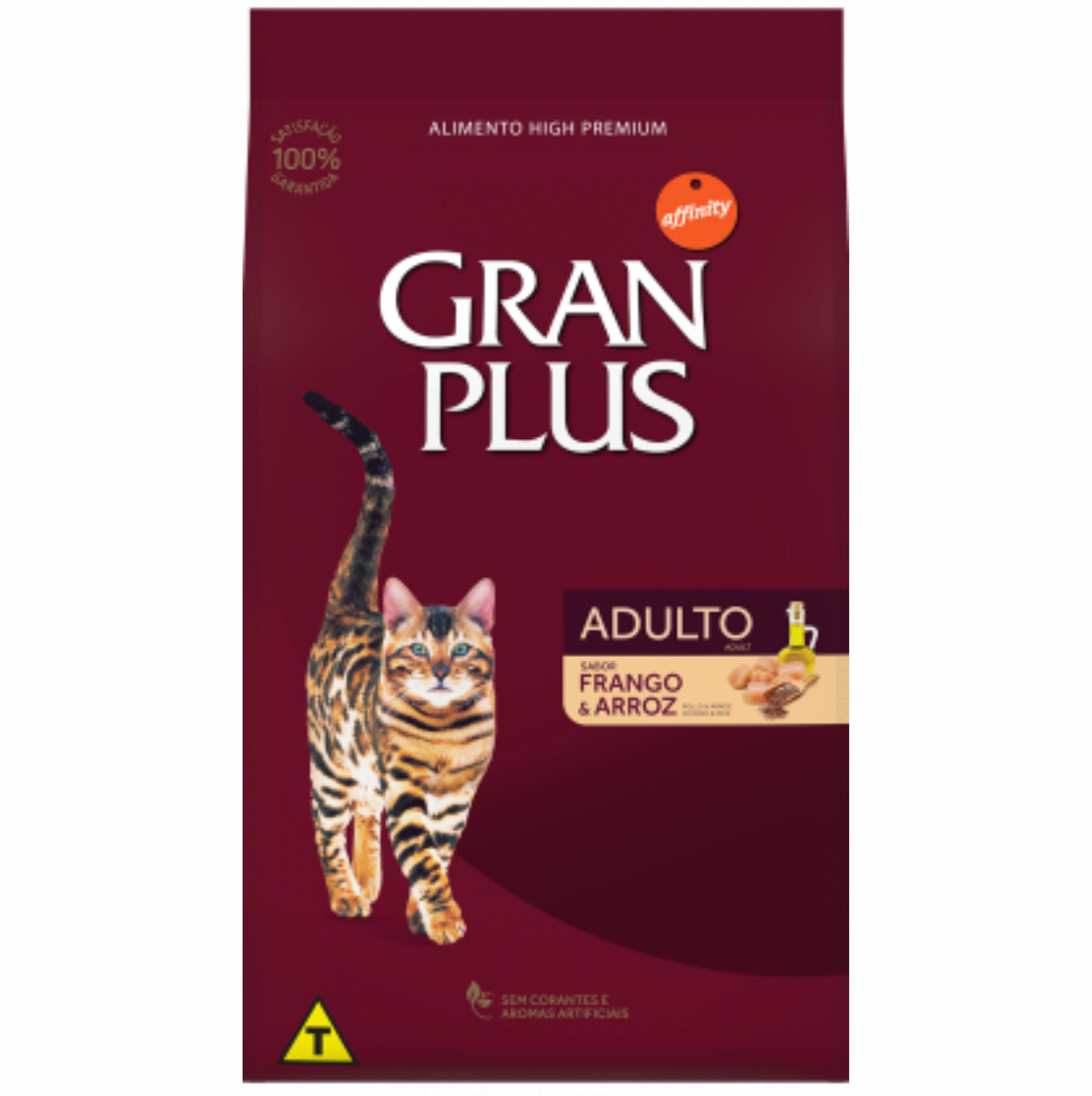 Ração GranPlus Gatos Adultos Frango 3kg