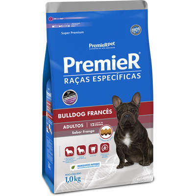 Ração Premier Raça Específica Bulldog Francês Adulto 1kg