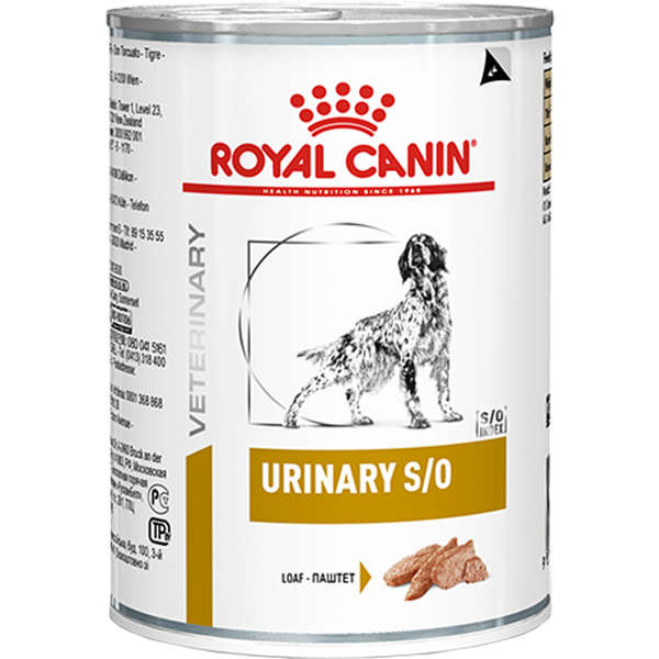 Alimento Úmido Royal Canin Urinary S/O Cão Lata 410g