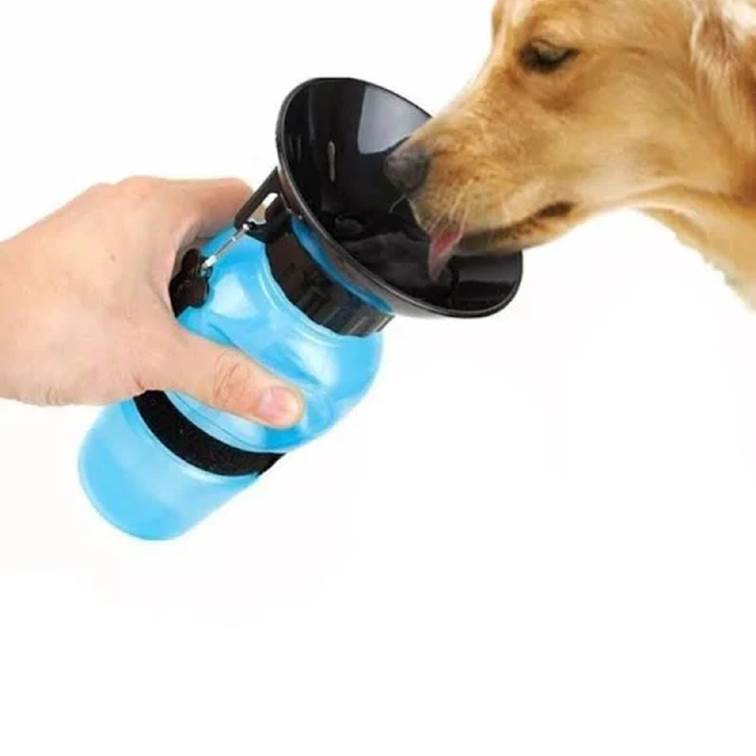 Garrafa Portátil para Cachorro Acqua Dog Squeeze Azul