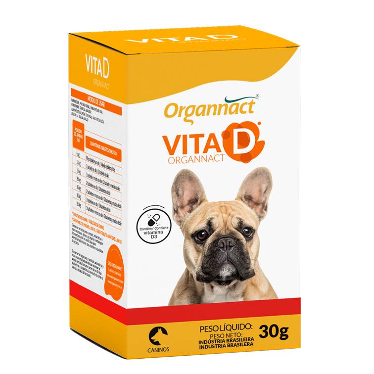 Suplemento Organnact Vita D Tabs 30g