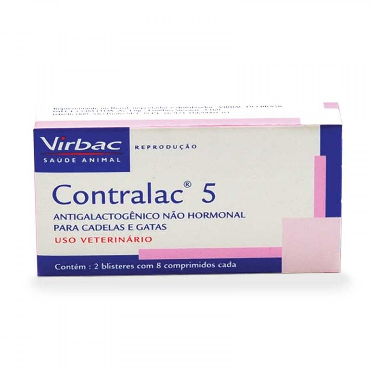 Antigalactogênico Contralac 5 Virbac