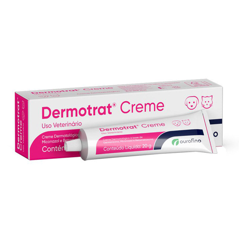 Dermotrat Creme Ourofino 20g