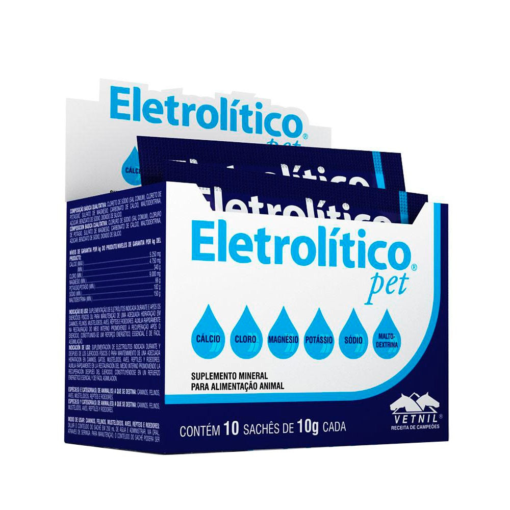 Suplemento Eletrolítico Pet Vetnil 10g