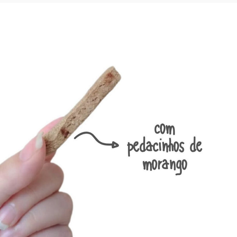 Biscoito Instinto Natural Morango & Beterraba para Cachorros 150g