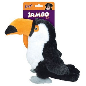 Brinquedo Jambo Mordedor Pelúcia Tucano
